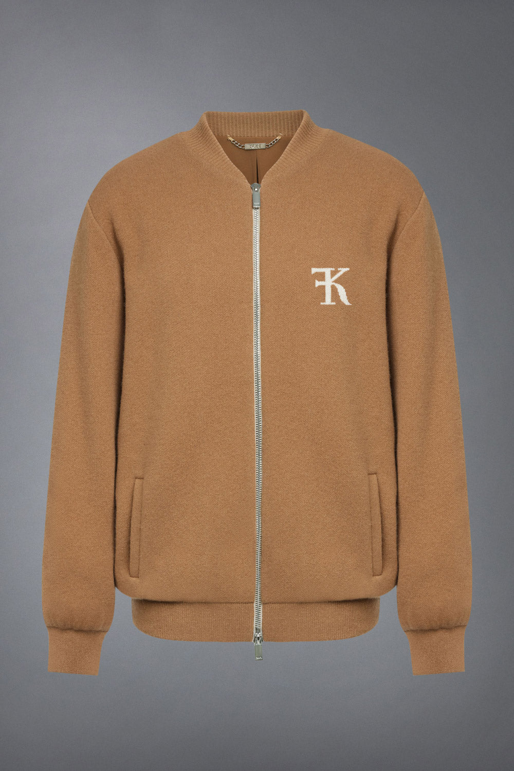 KOFI Wool Cashmere Bomber Jacket