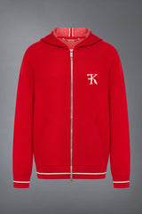 KOFI Wool Cashmere Full Zip Hoodie