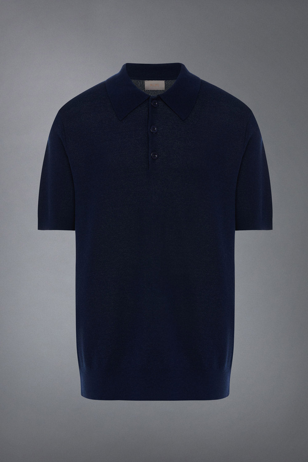 KOFI Wool Silk Polo