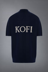 KOFI Wool Silk Polo
