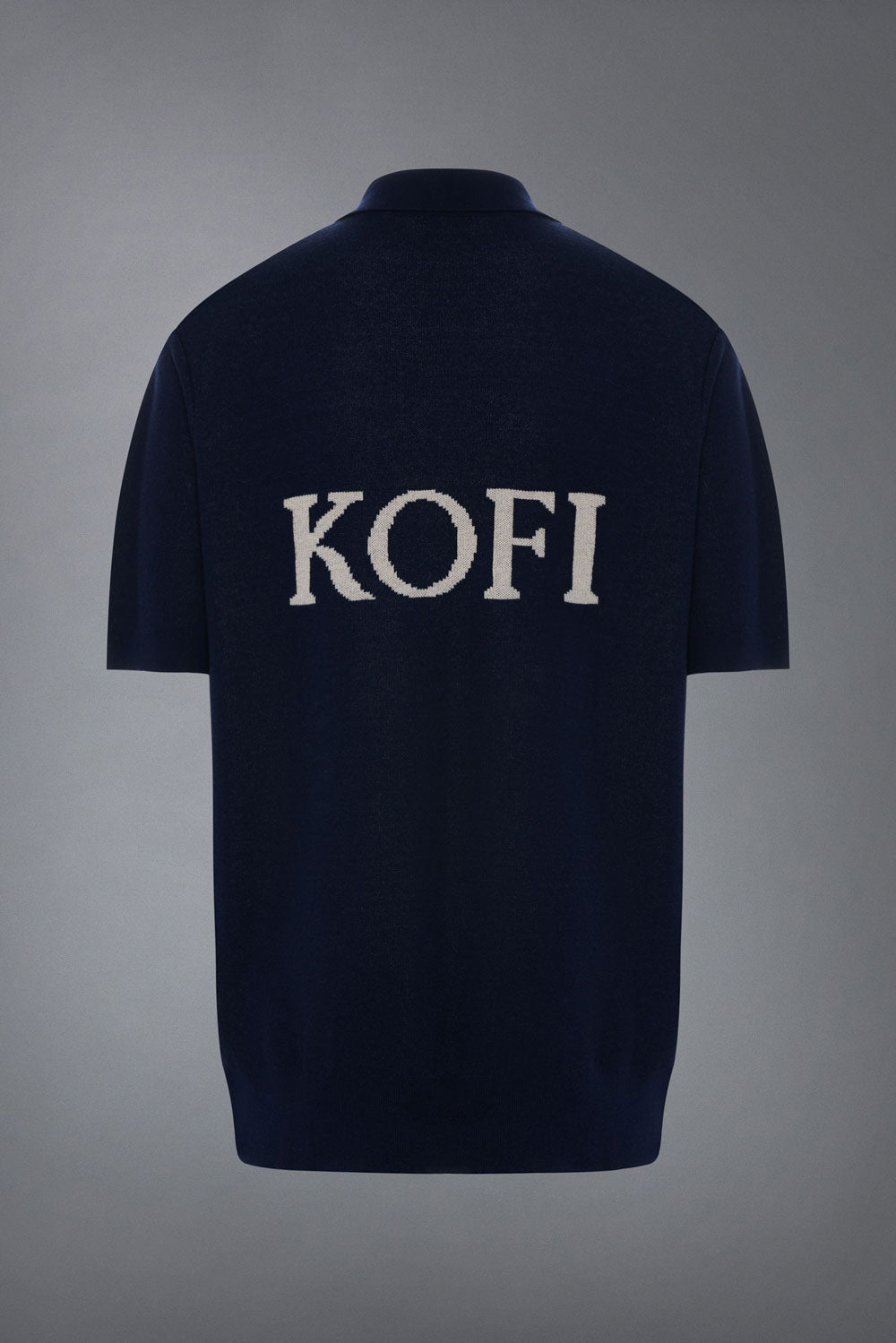 KOFI Wool Silk Polo