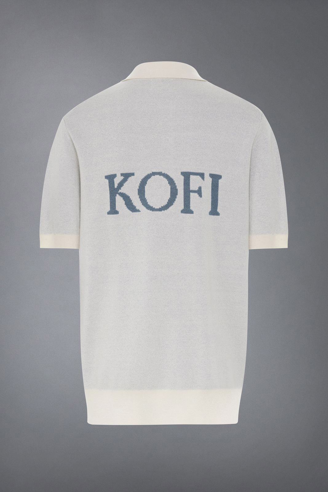 KOFI Wool Silk Polo